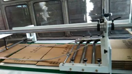 Paperboard Carton Box Gluing Folding Machine Carton Making Machine Semi-Auto Carton Gluer Machine
