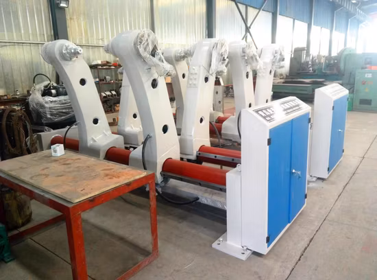 Máquina automática para fabricar cartón corrugado con soporte de rollo de molino de papel Kraft