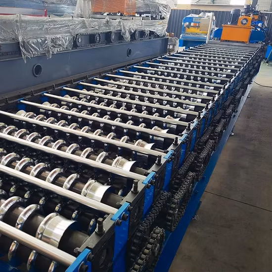 Fabricante de venta directa de fábrica 836 Máquina formadora de rollos de láminas de techo de paneles de metal galvanizado corrugado