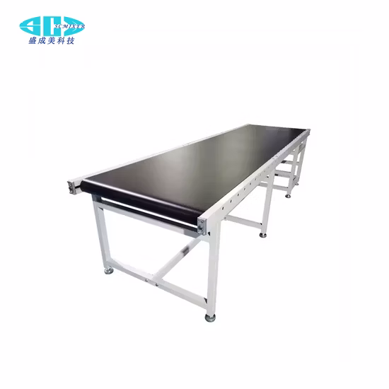 Transportador de cinta flexible para carga y descarga de camiones contenedores Transportador de rodillos telescópico motorizado para cajas de cartón